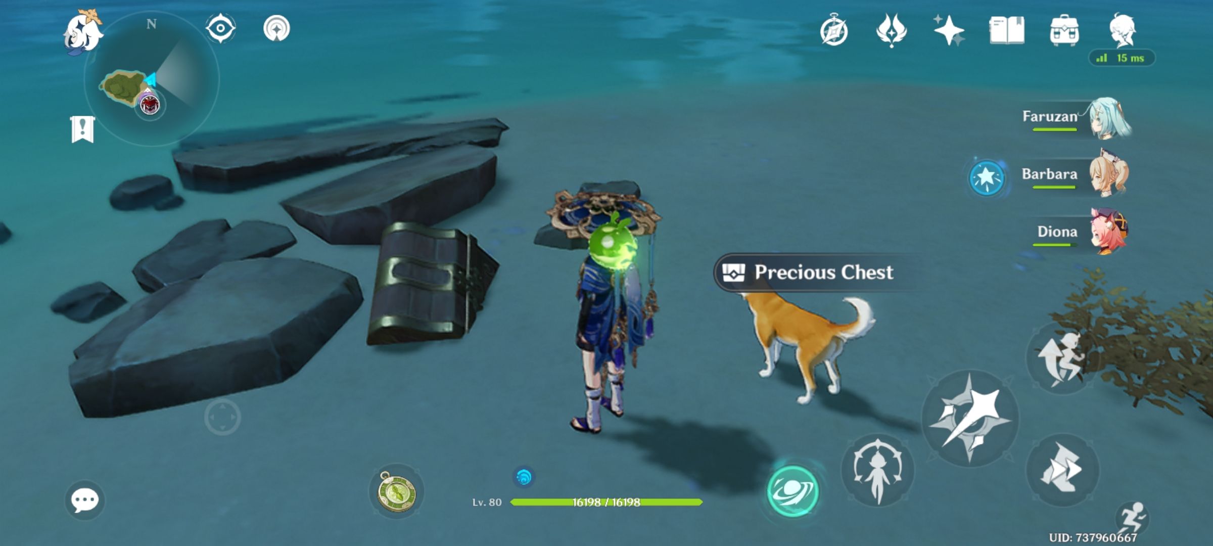 Precious chest in Inazuma Genshin Impact HoYoLAB