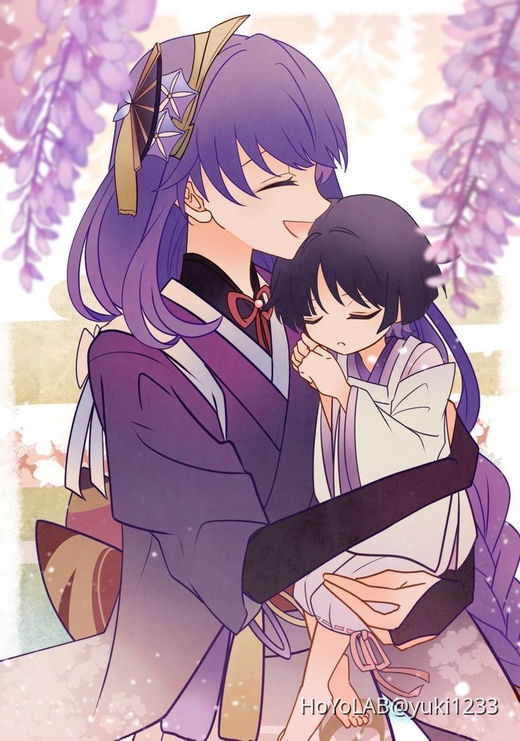 Gia đình raiden luôn hạnh phúc Genshin Impact | HoYoLAB