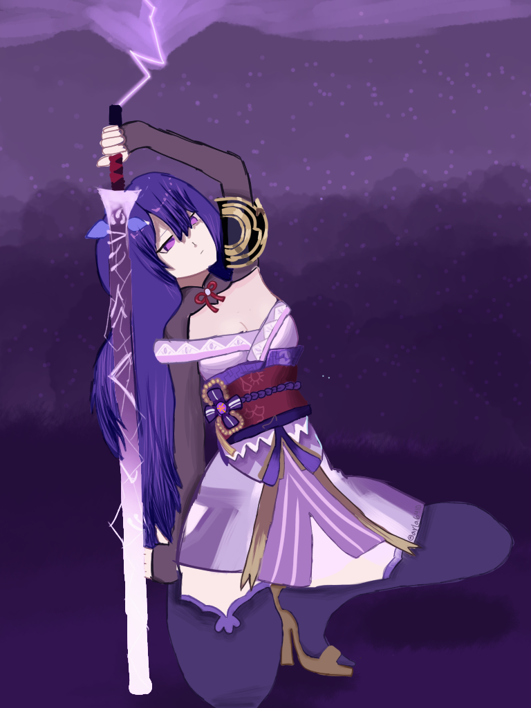 raiden shogun fanart submission Genshin Impact | HoYoLAB