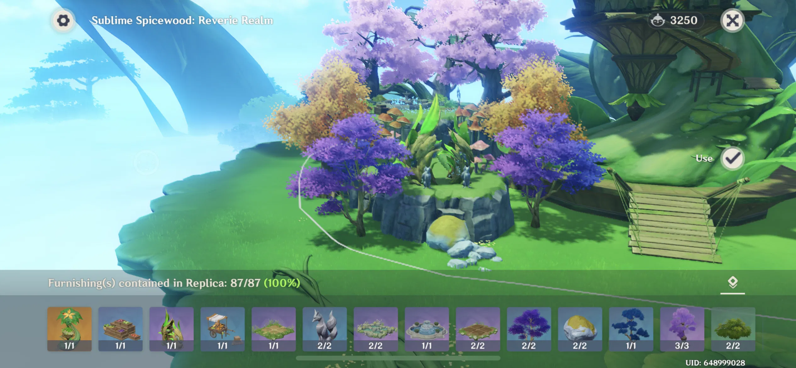 Teapot Replica Code (America Server) Secret Garden for Sumeru Teapot