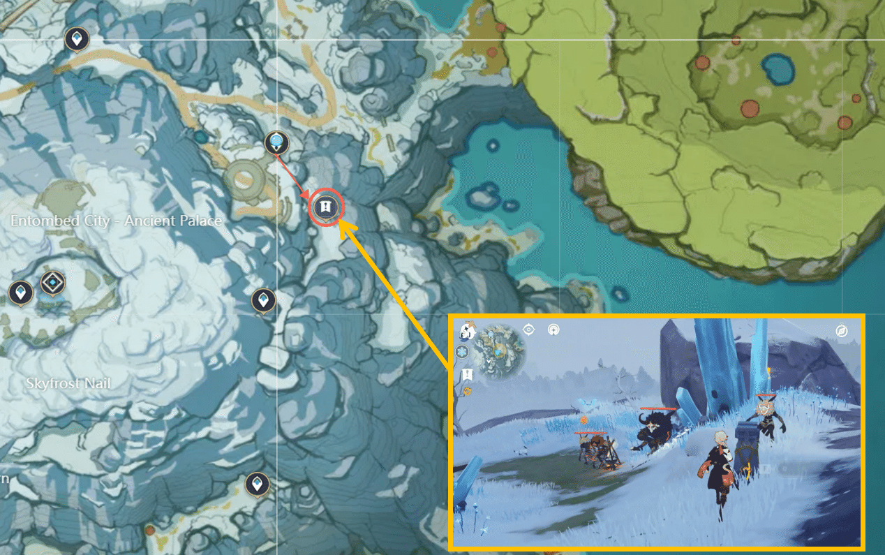 Dragonspine Hidden Quest ｜ 「Snowy Silhouette Hope」Quest Walkthrough