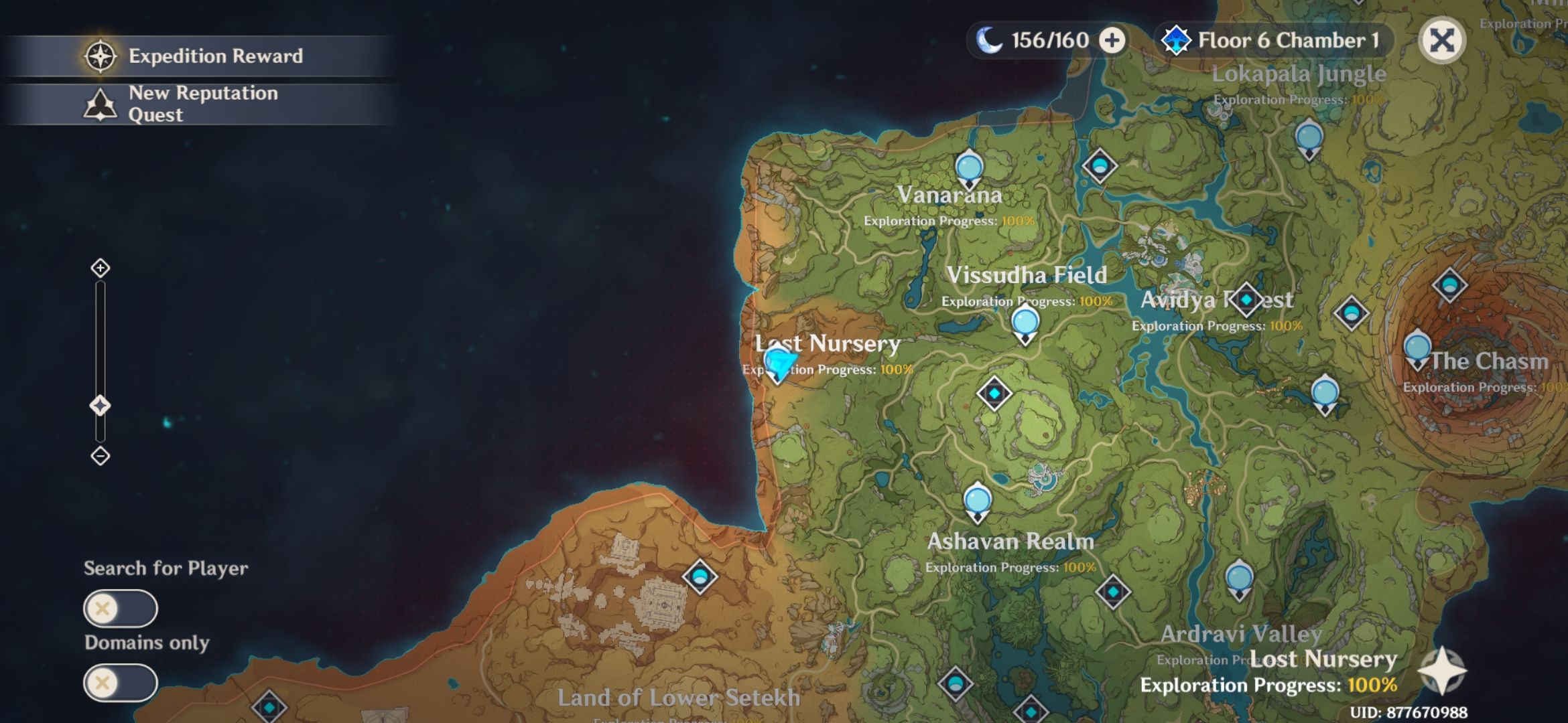 Day 14 Lost Nursery Exploration Progress 100 😍 Genshin Impact