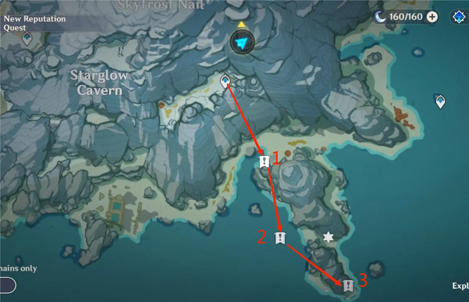 Hidden Quest Guide [Someone's Drifting Bottle] at Dragonspine Genshin Impact HoYoLAB