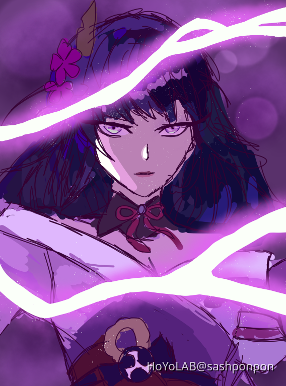 Сегун Райден💜😈💗 Genshin Impact | HoYoLAB