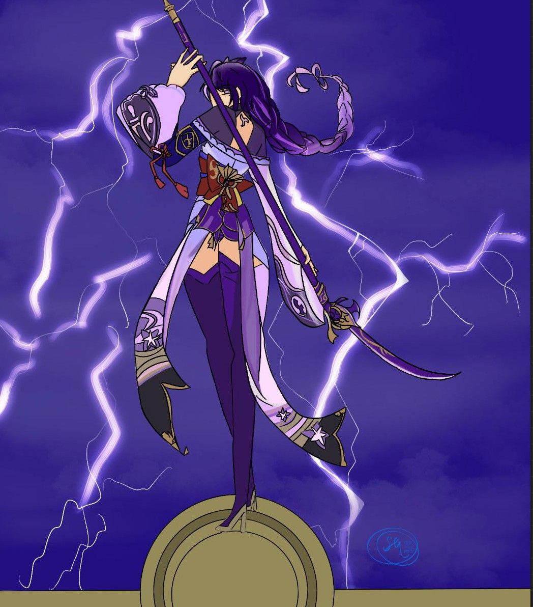 Raiden Shogun's Fan Art Contest Genshin Impact | HoYoLAB