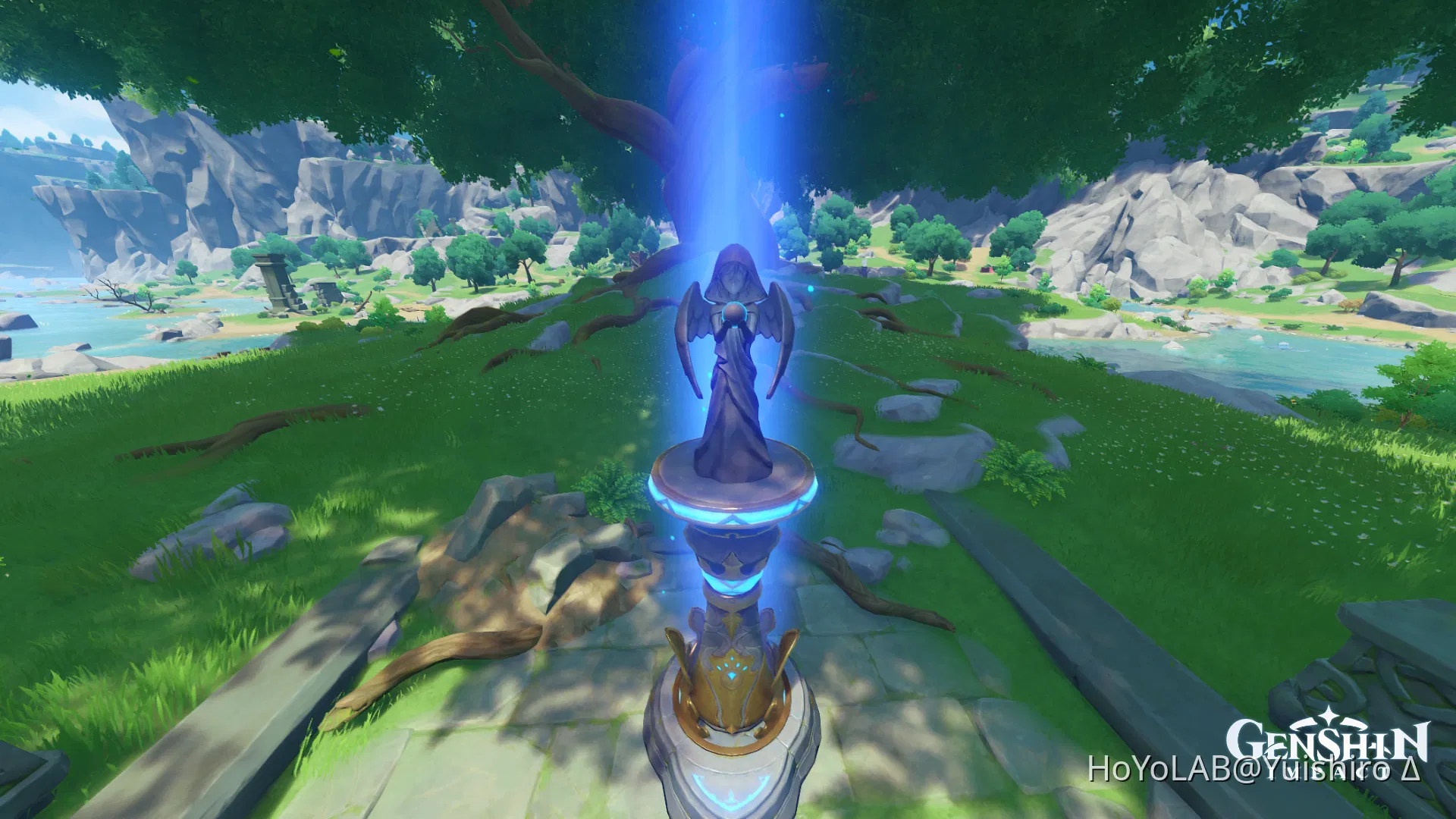 The Statue of Seven in Windrise Genshin Impact HoYoLAB