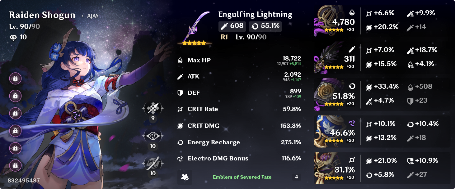finally i got engulfing lightning and my highest crit damage with ...