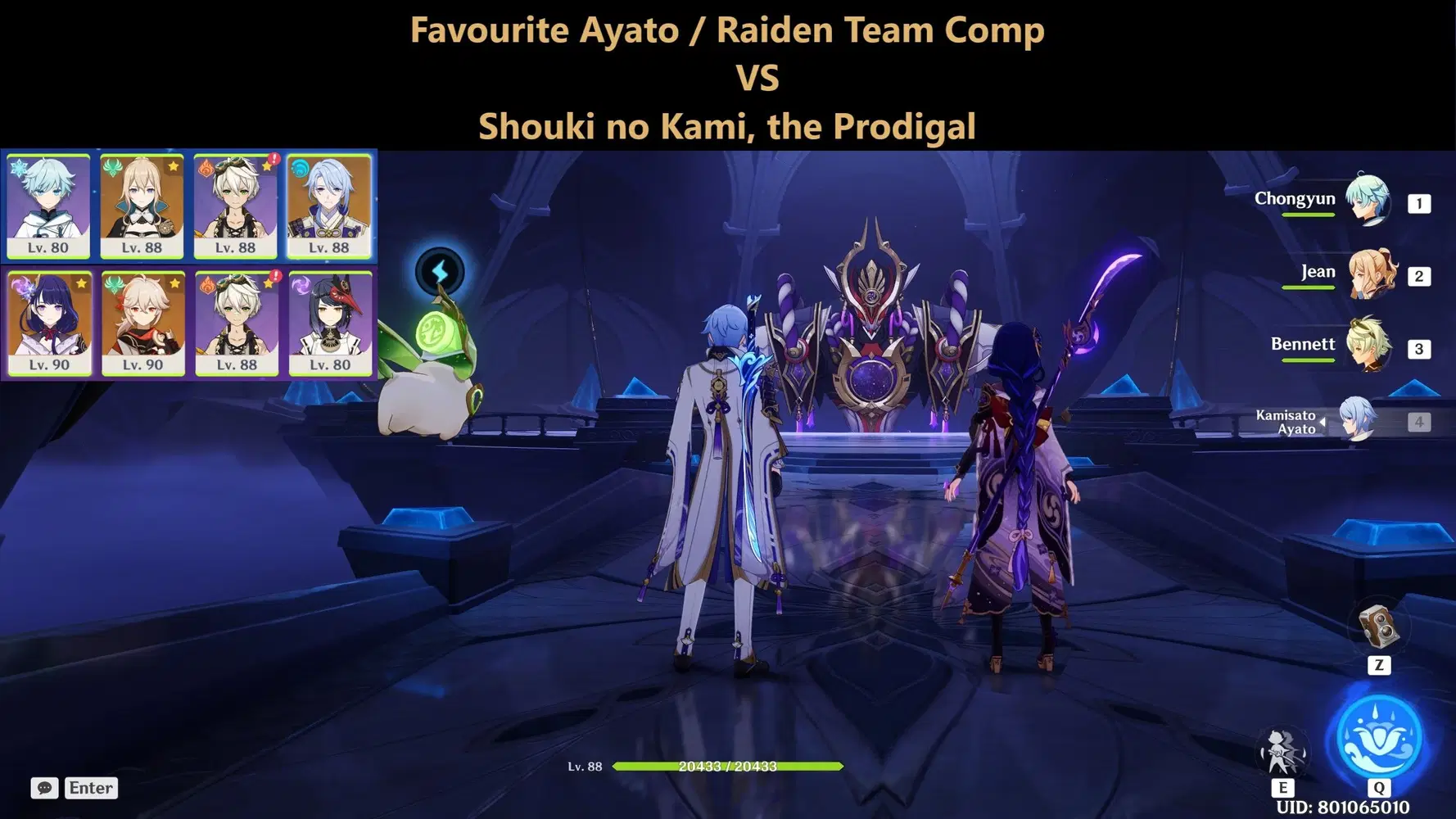 Ayato / Raiden Vs Shouki no Kami Genshin Impact | HoYoLAB