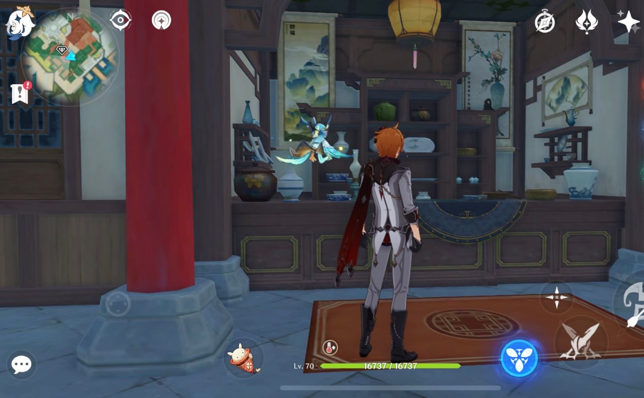 Where is the antique lady Genshin Impact HoYoLAB