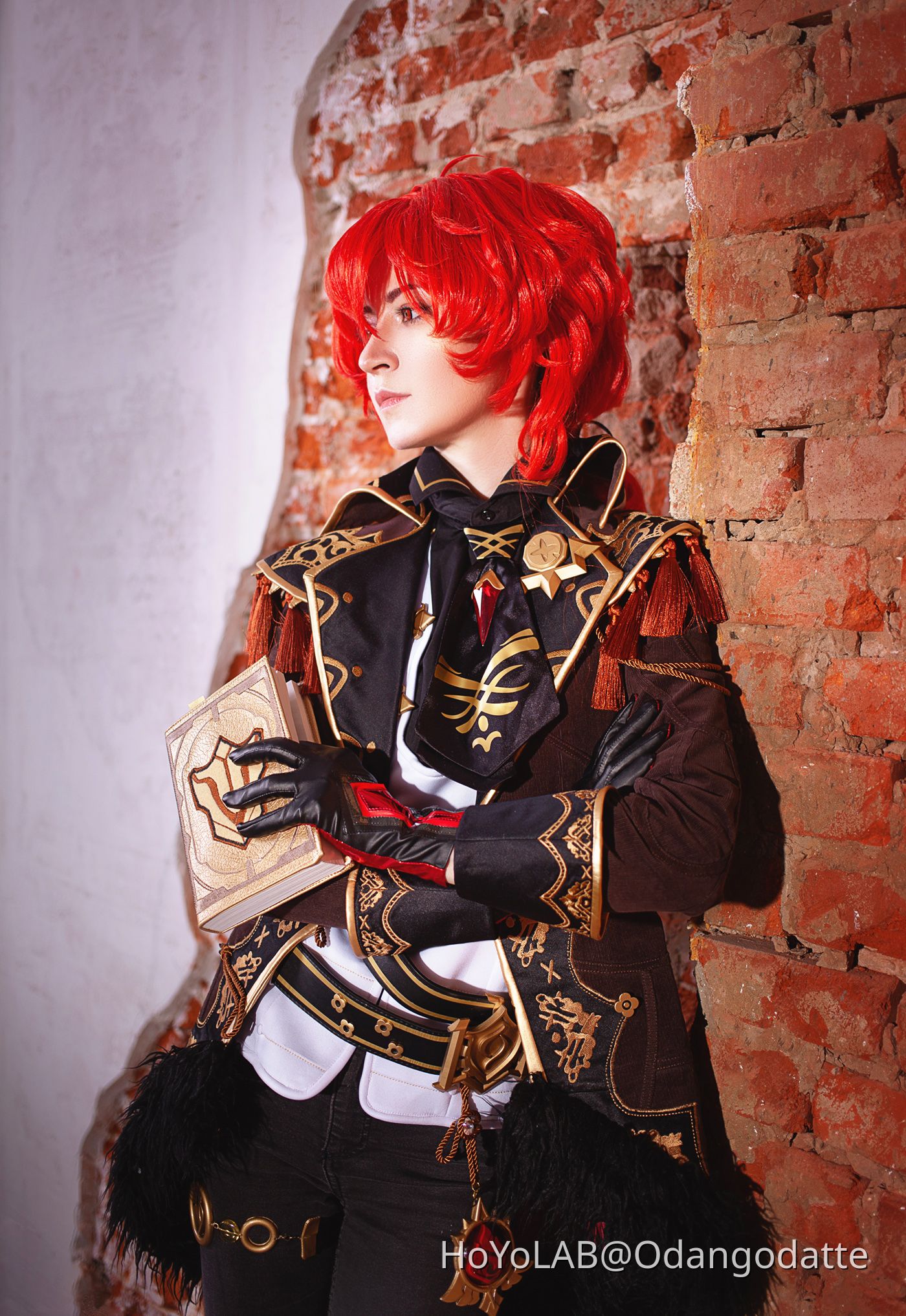 seems to be in a world of his own" [Diluc cosplay] Genshin Impact | HoYoLAB