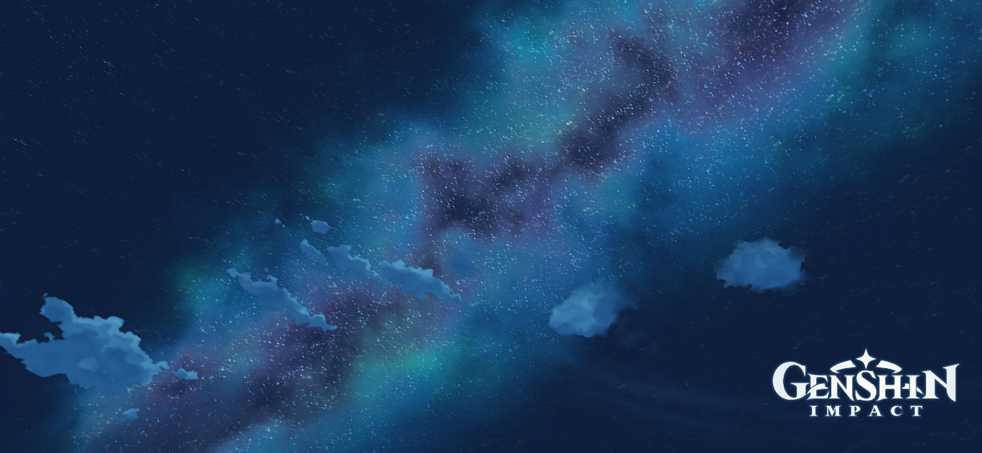 The sky is so pretty in genshin Genshin Impact | HoYoLAB