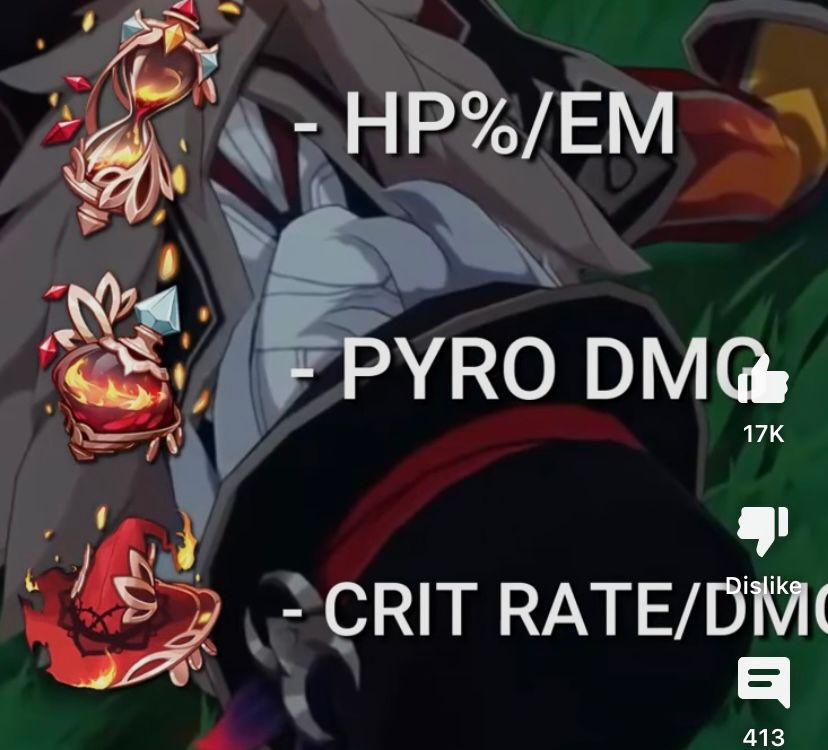 Hutao build guid Genshin Impact | HoYoLAB