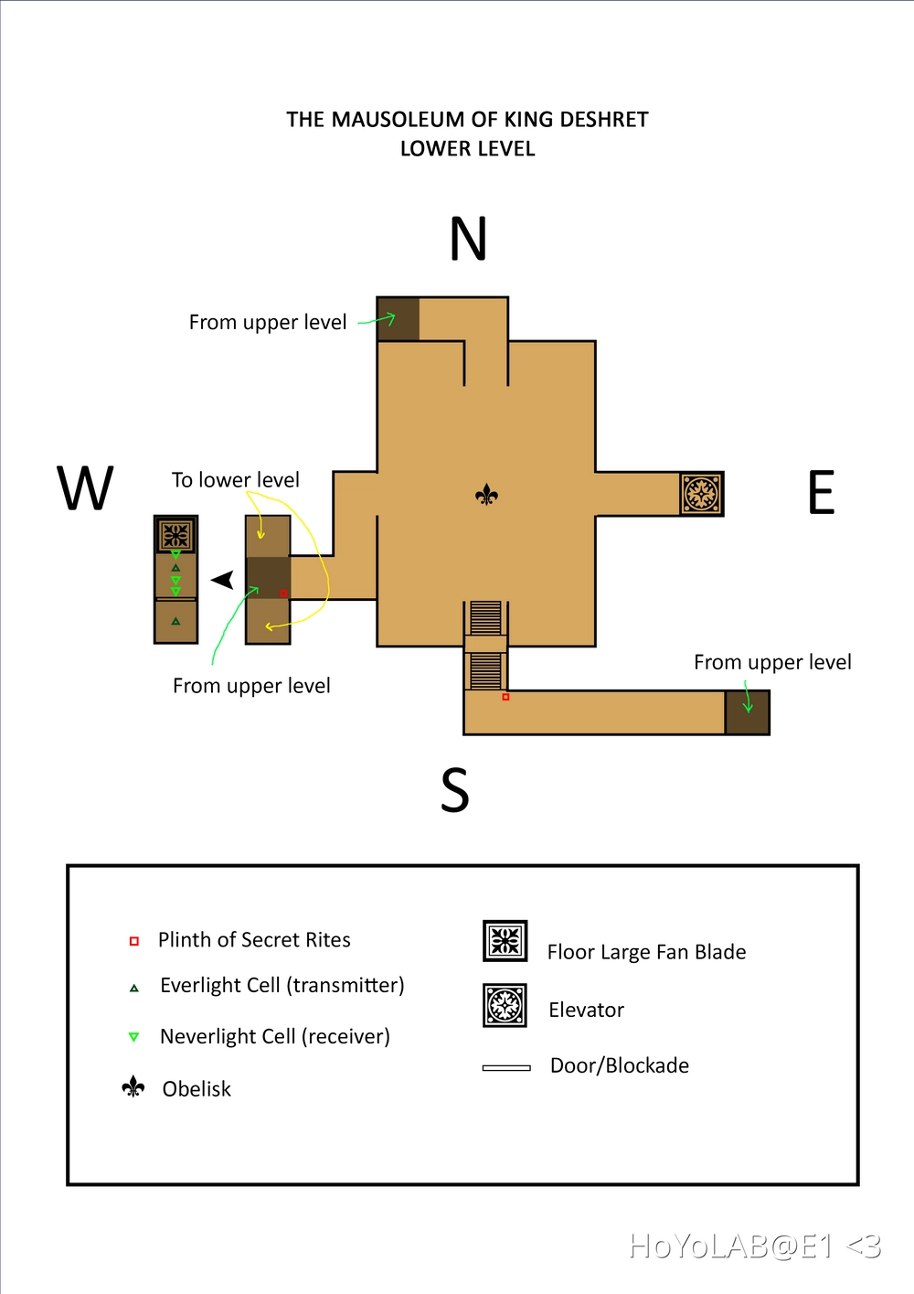 The Mausoleum of King Deshret Map Genshin Impact | HoYoLAB