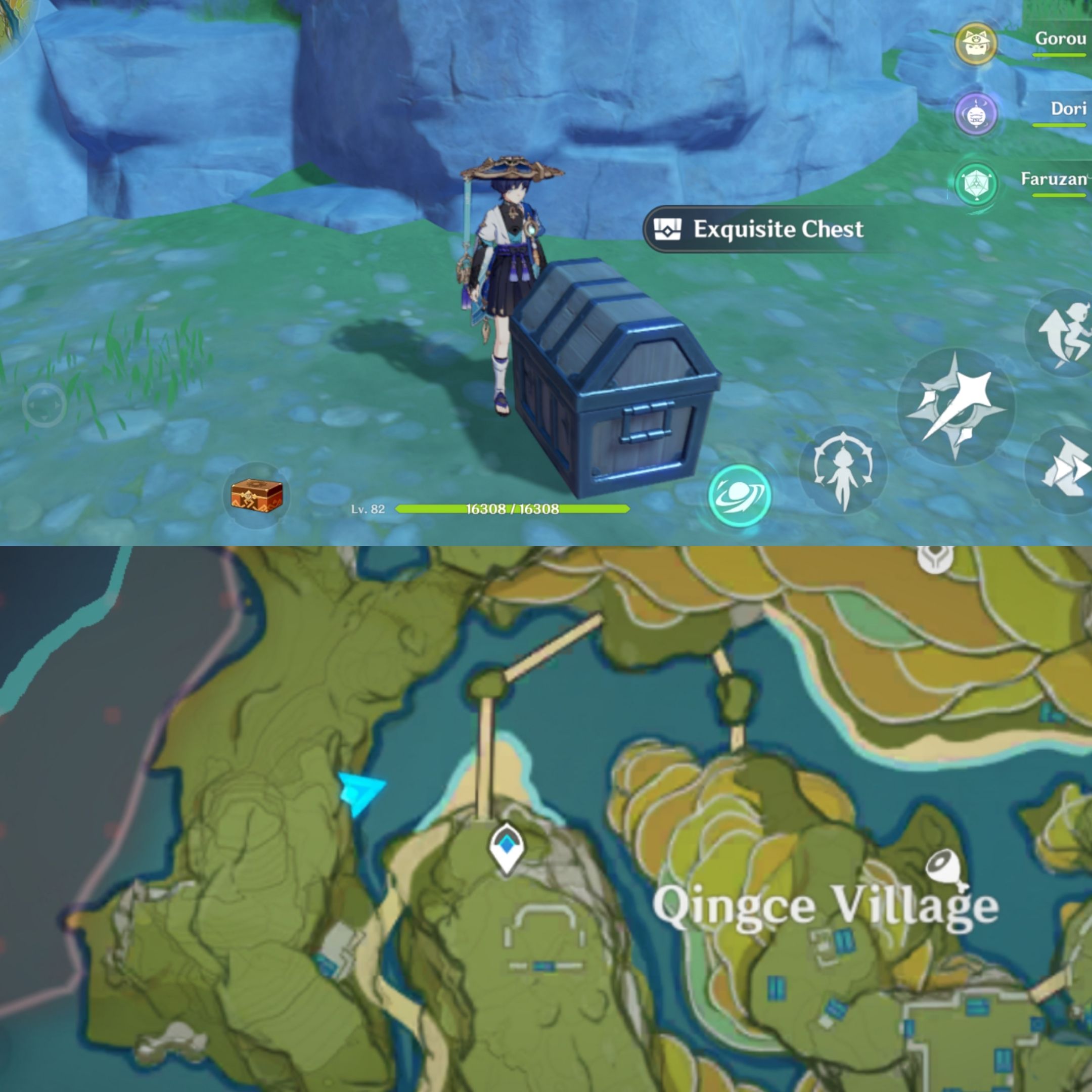 Hidden exquisite chest at Qingce Village Genshin Impact HoYoLAB