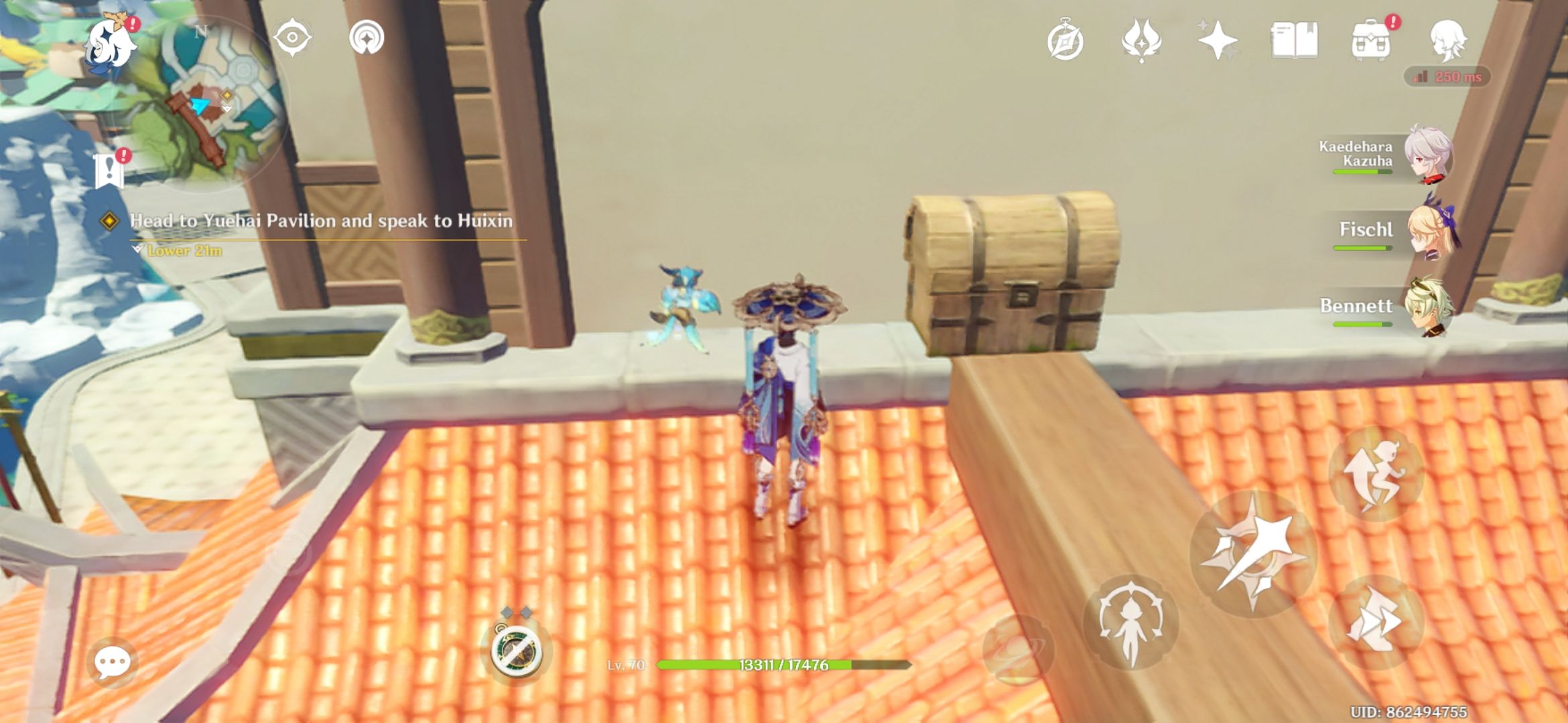 Treasure chests in liyue harbor ( yeuhai pavilion and golden house