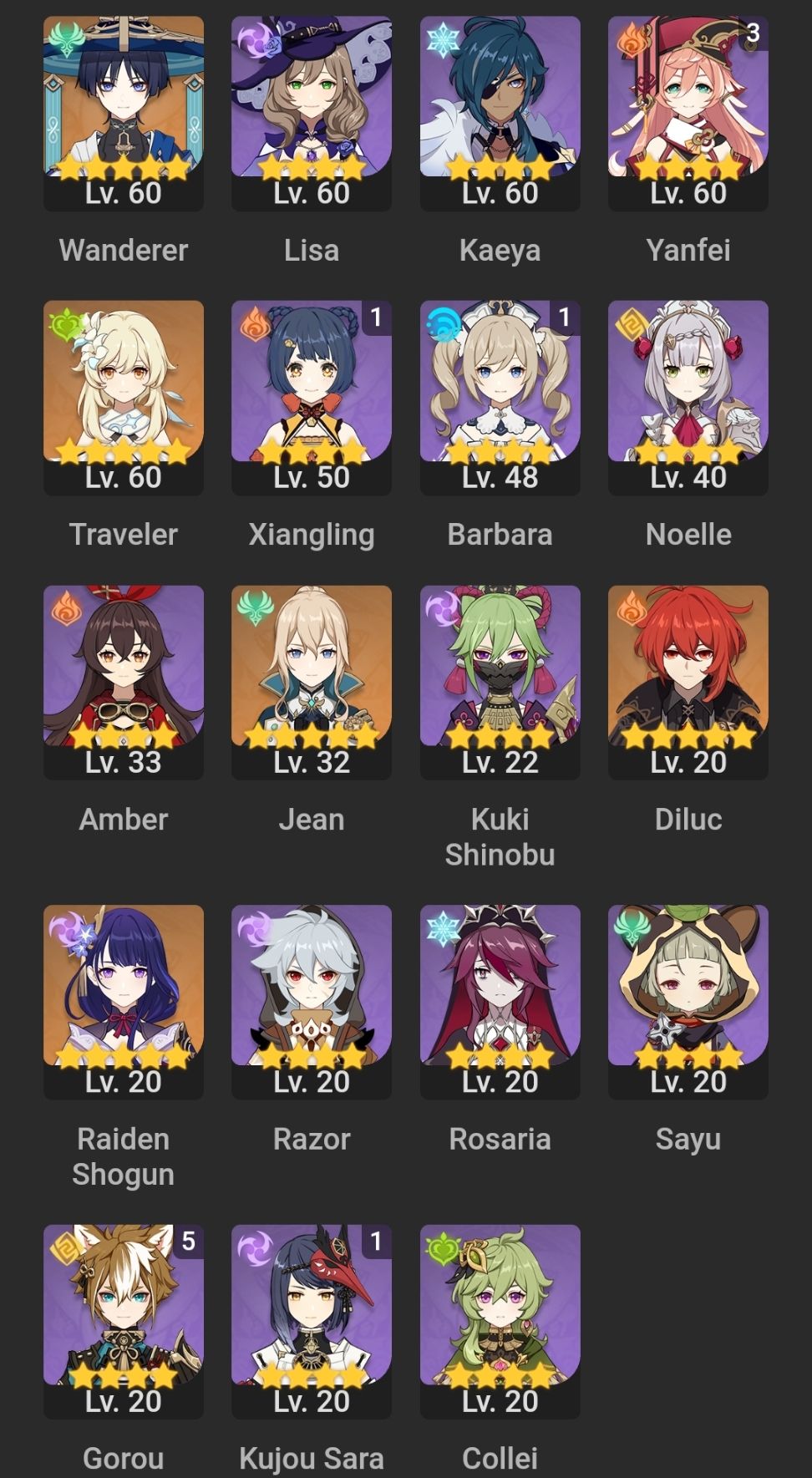 Which character should I choose? Genshin Impact HoYoLAB