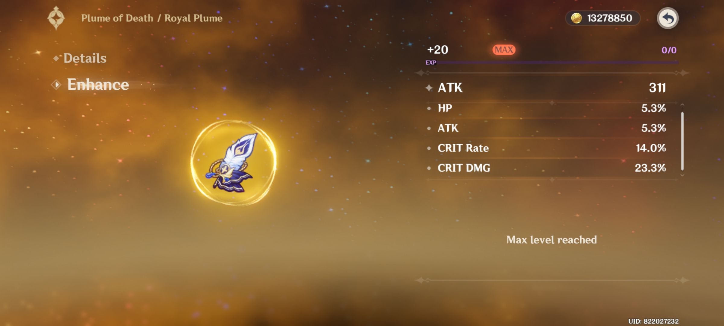 Highest CV on my acc... Genshin Impact HoYoLAB