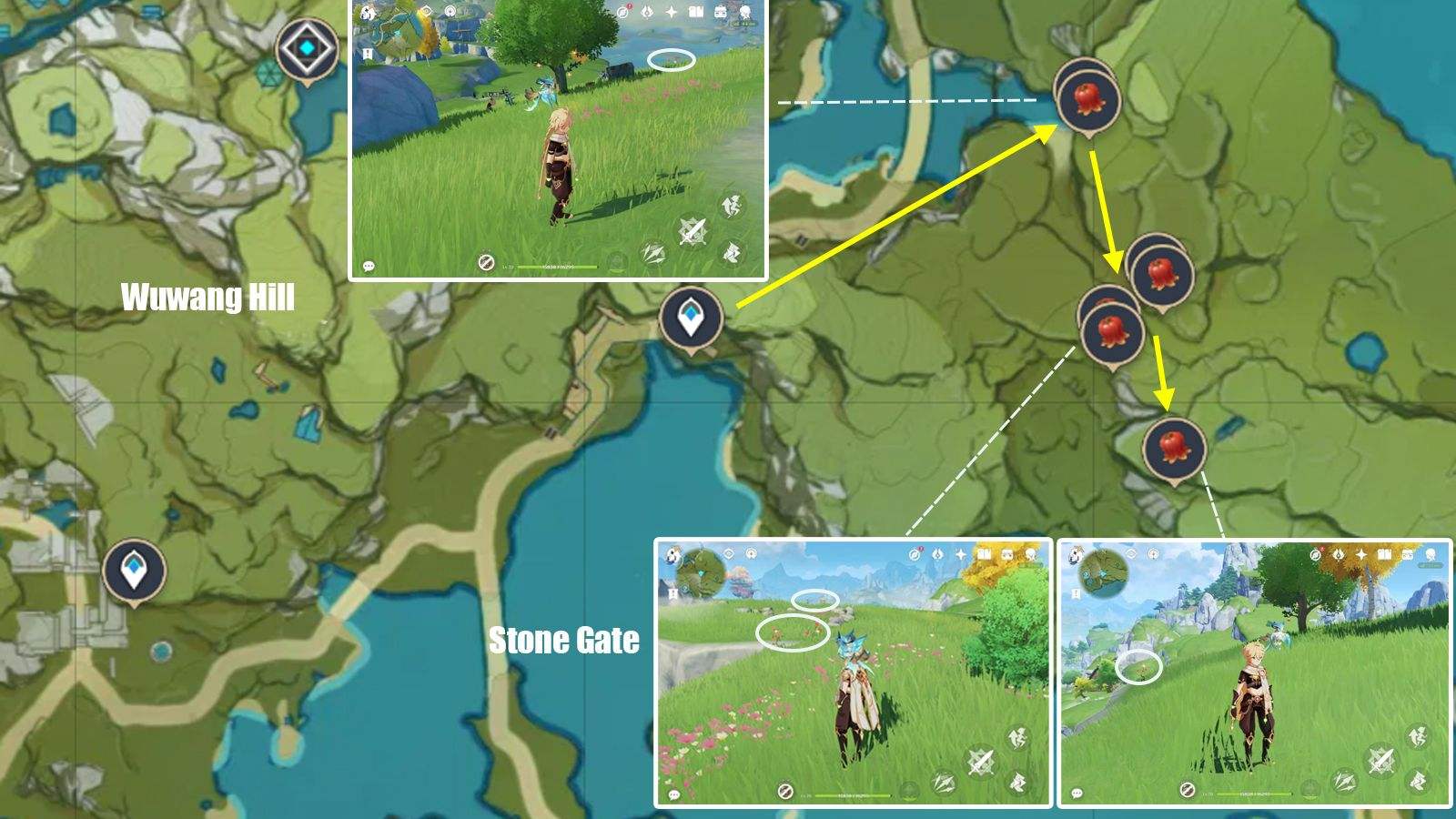 Jueyun Chili Farm Route Genshin Impact HoYoLAB