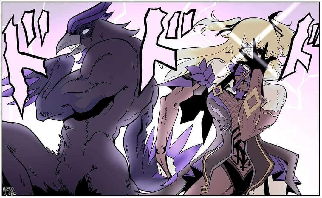 IS THAT A JOJO REFERENCE Genshin Impact HoYoLAB