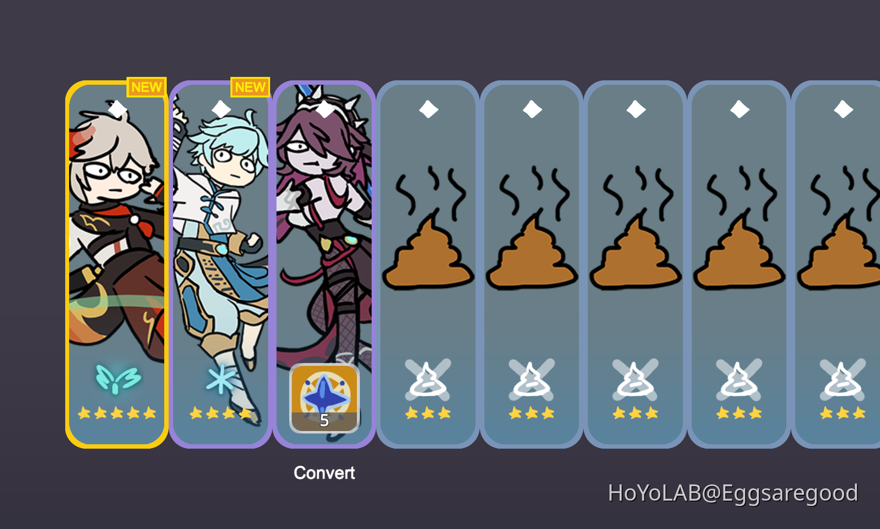 Kazoo and Dead Kid back to back Genshin Impact HoYoLAB