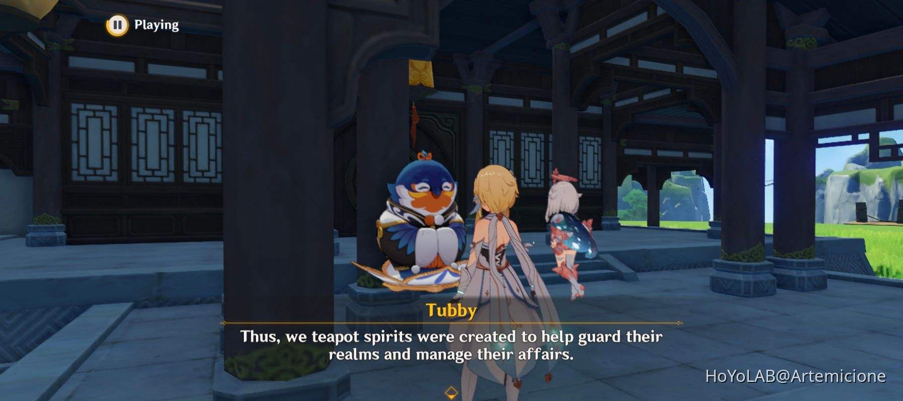 Serenitea Pot Quest Meeting Tubby Genshin Impact HoYoLAB