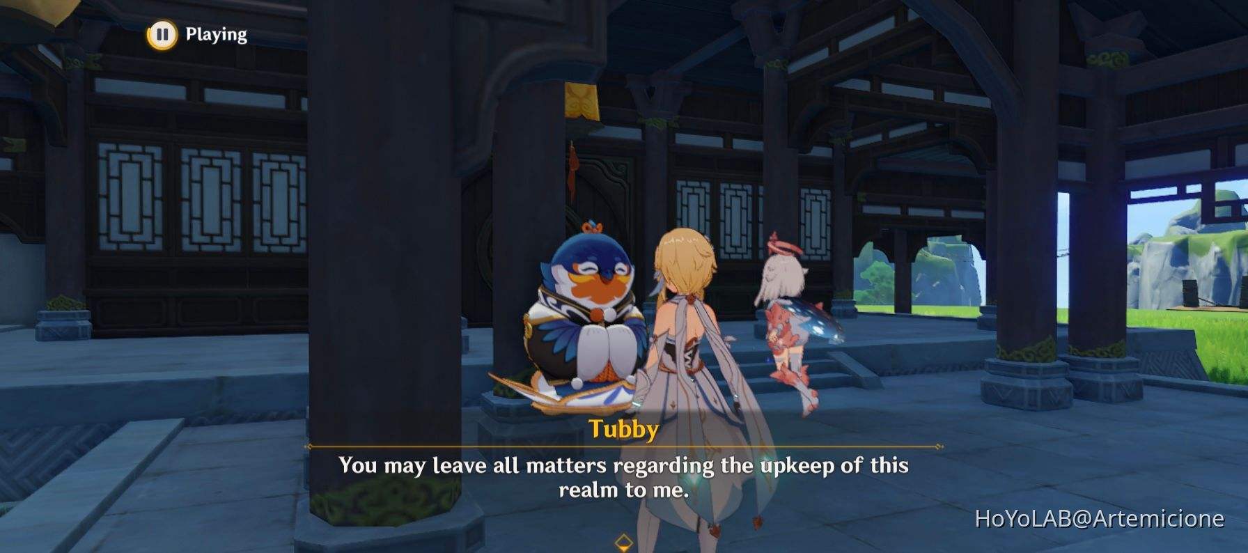 Serenitea Pot Quest Meeting Tubby Genshin Impact HoYoLAB