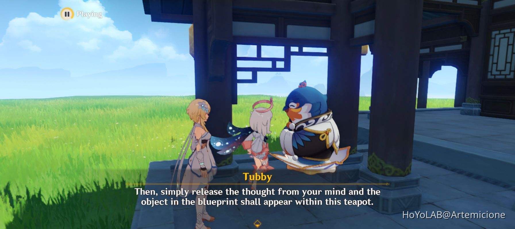 Serenitea Pot Quest Meeting Tubby Genshin Impact HoYoLAB