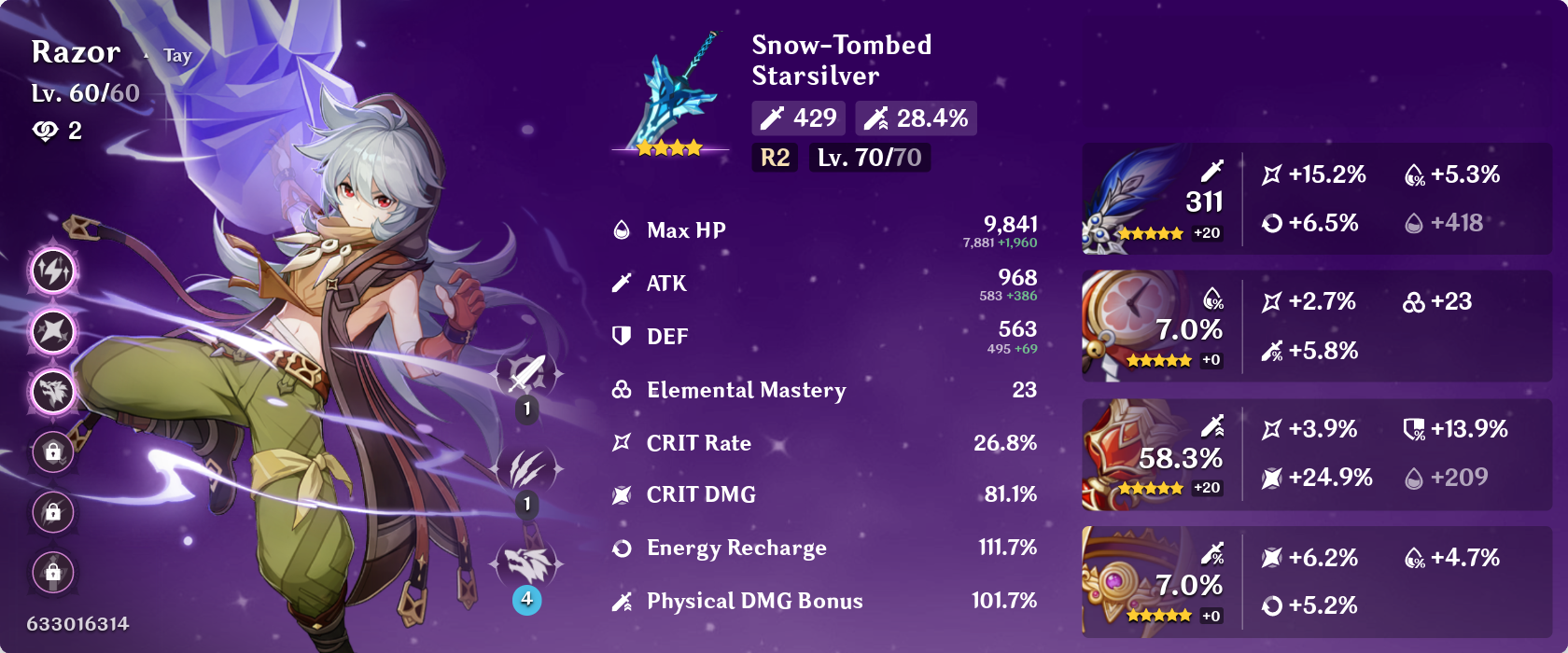 Razer Genshin Impact HoYoLAB