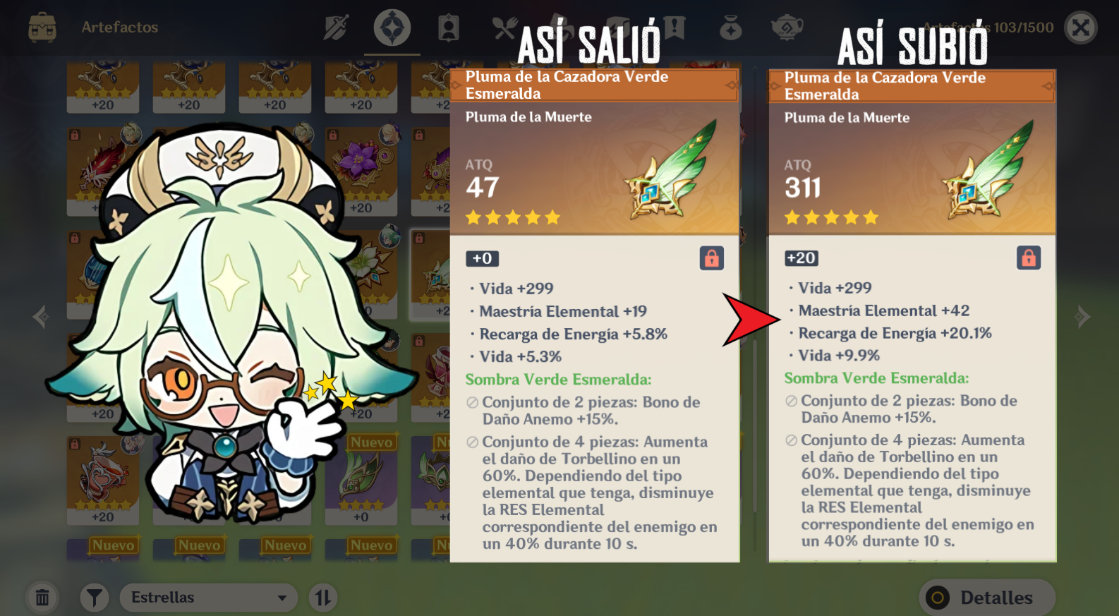 😱¡Esta PLUMA del set Sombra Verde