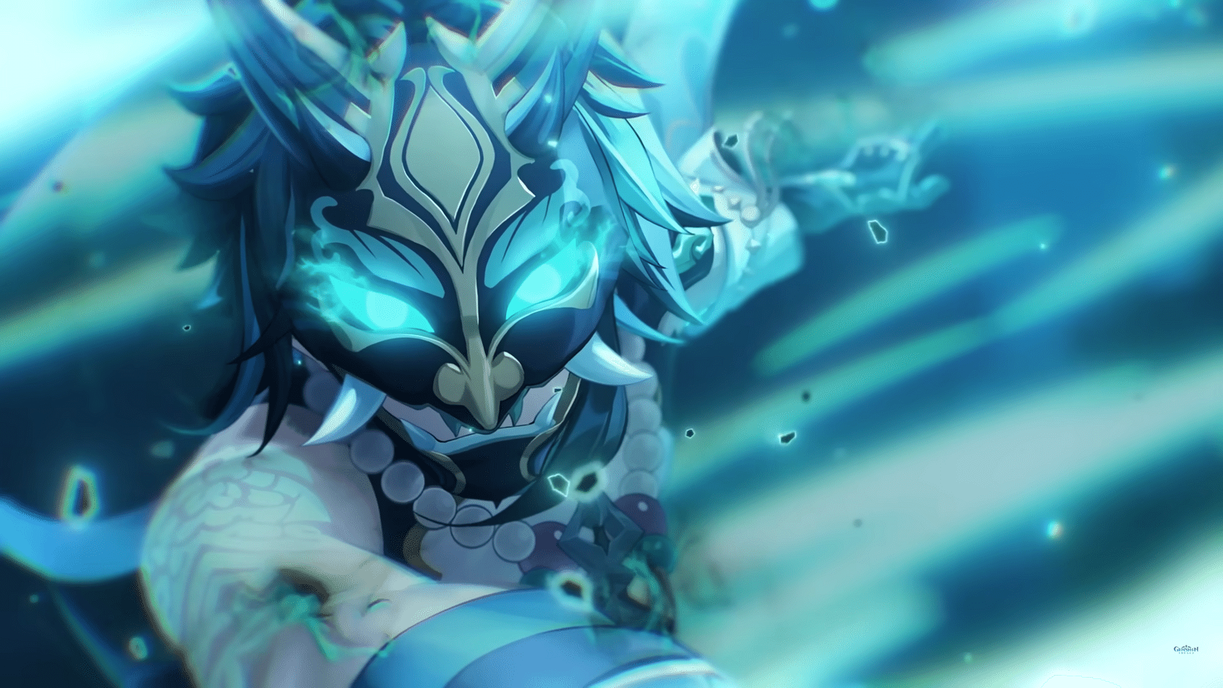 Xiao Wallpapers from the "Endless Suffering" Trailer Genshin Impact