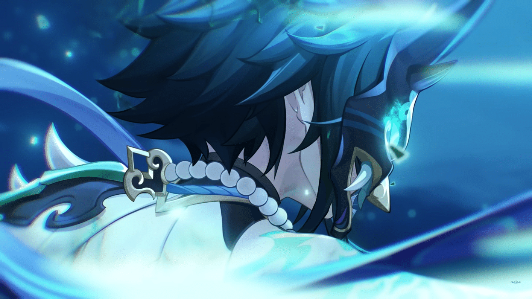 Xiao Wallpapers from the "Endless Suffering" Trailer Genshin Impact