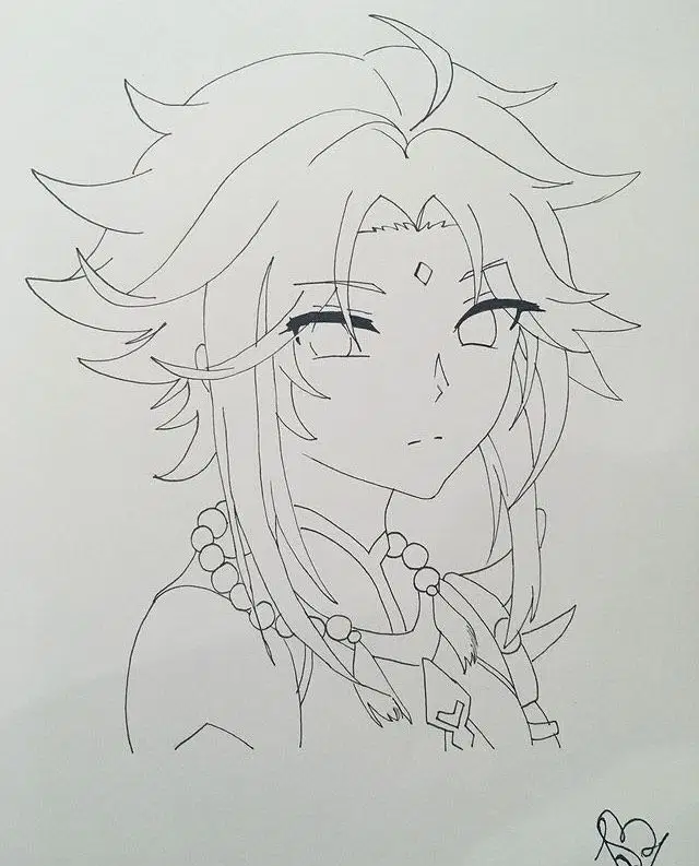 xiao drawing easy