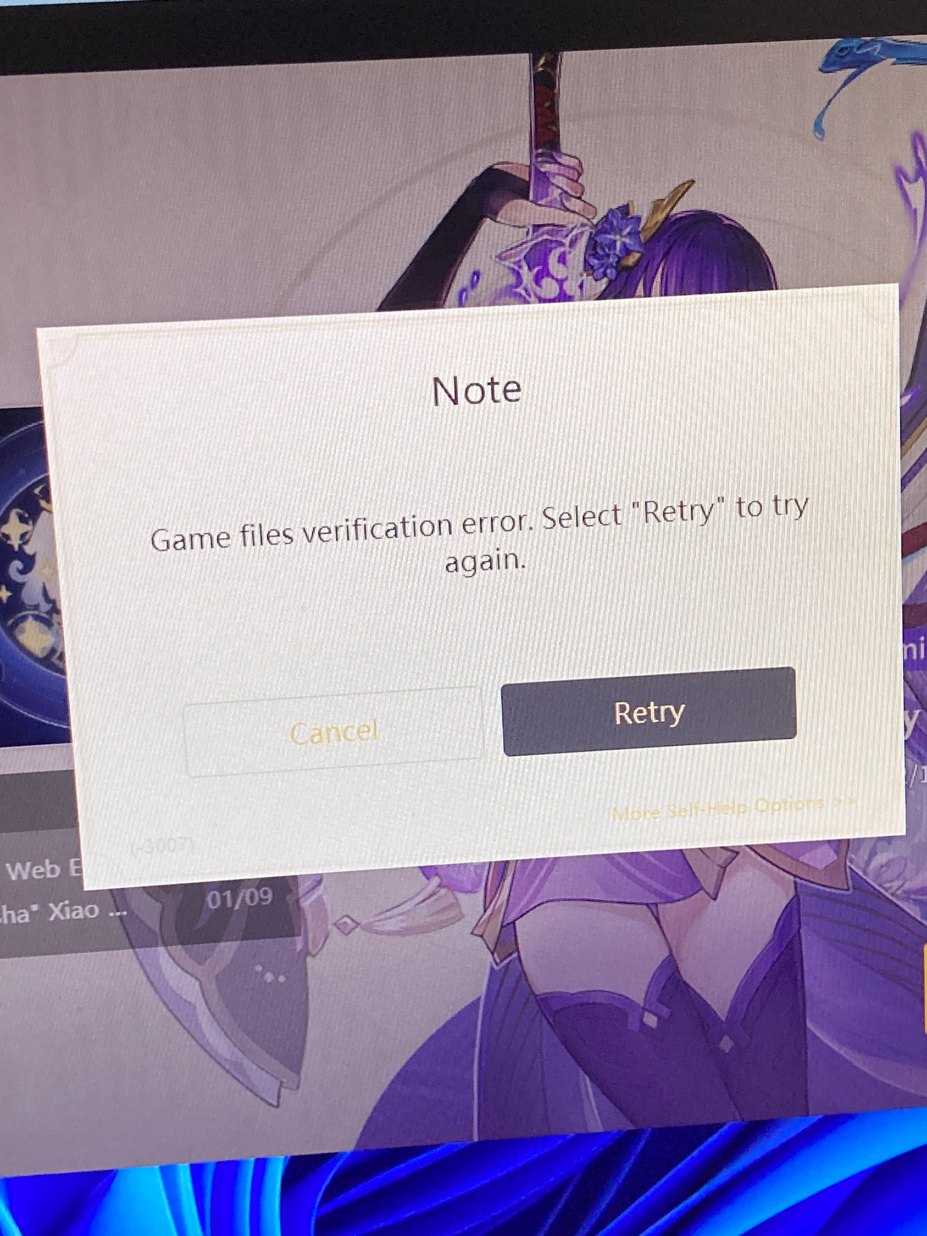 does anyone know how to fix this? Genshin Impact | HoYoLAB