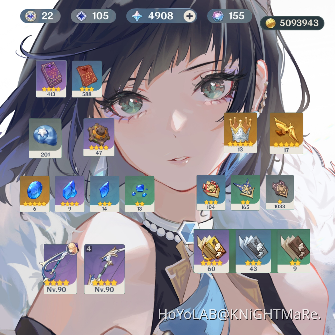 Farm Para Yelan Concluído!!!! Genshin Impact | HoYoLAB