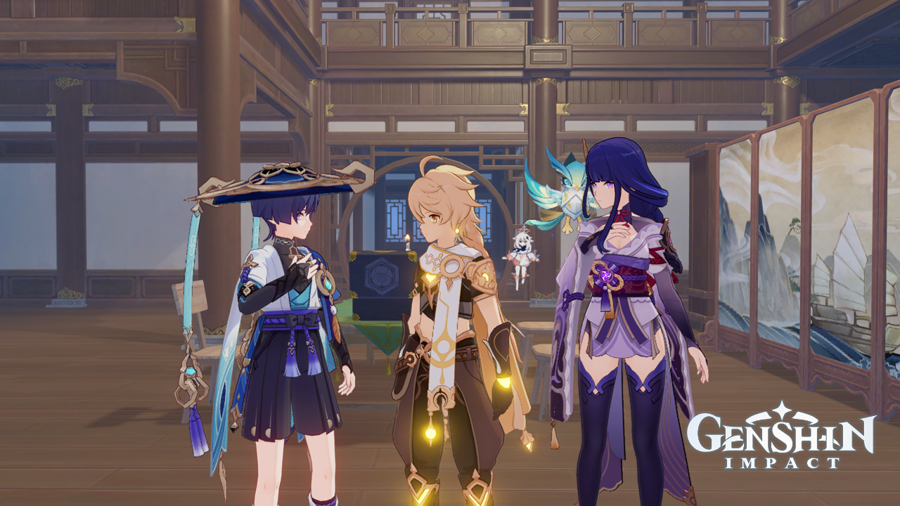 Talking with puppets Genshin Impact HoYoLAB