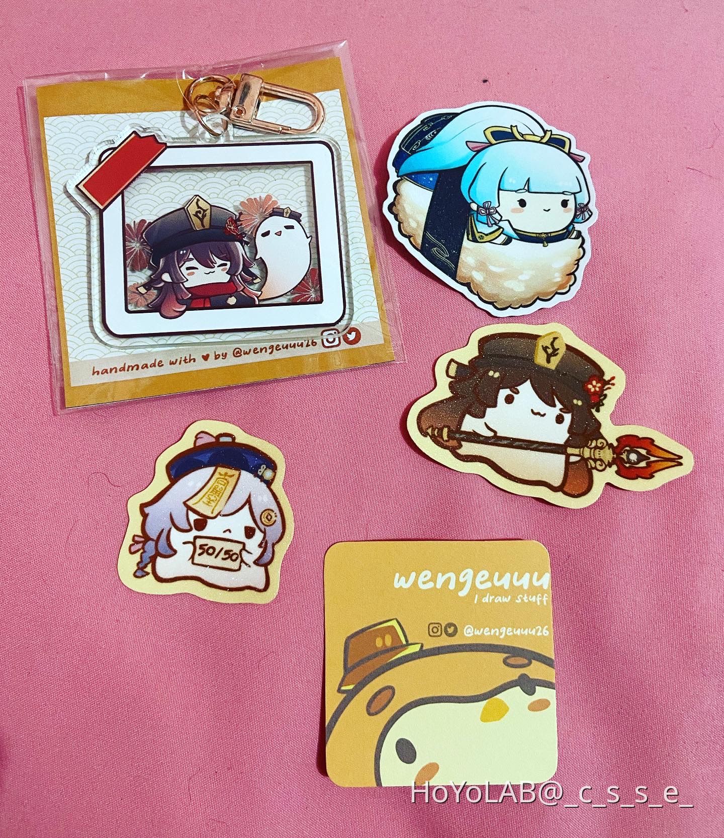 Some Genshin Impact merch from Cosplay Matsuri 2022 Genshin Impact ...