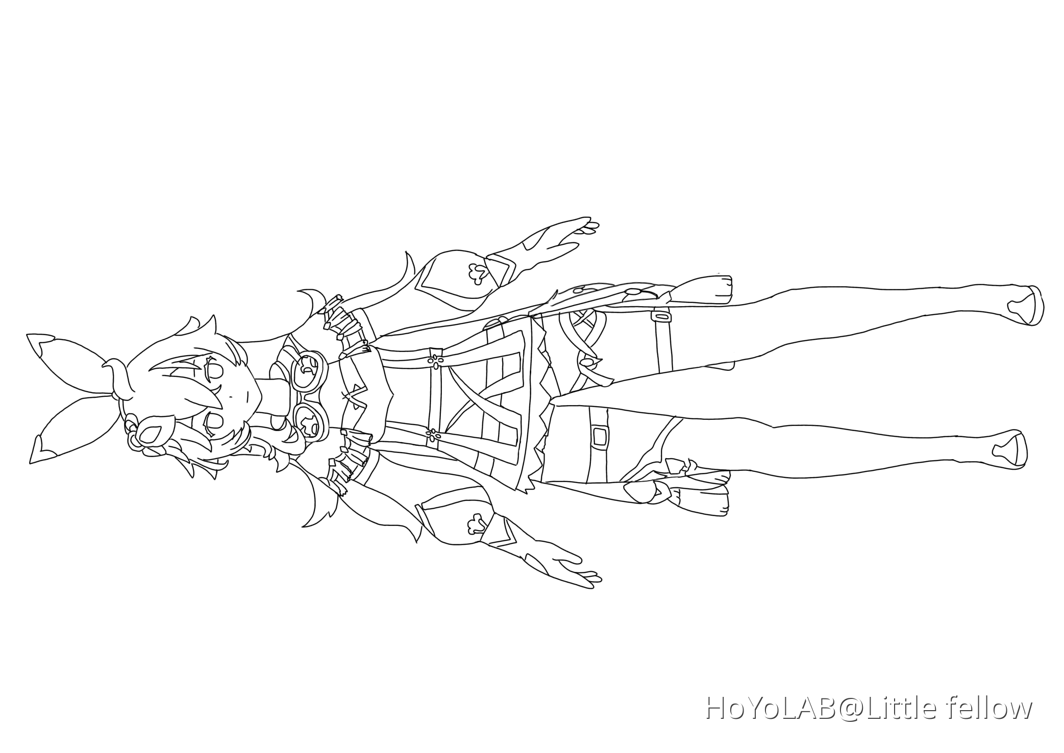 Collei and amber mash up! Genshin Impact HoYoLAB