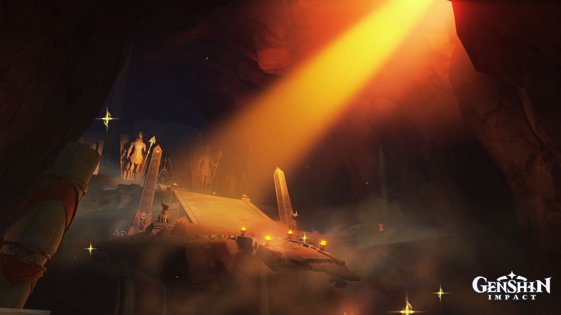 Inside king deshret's several tombs Genshin Impact | HoYoLAB