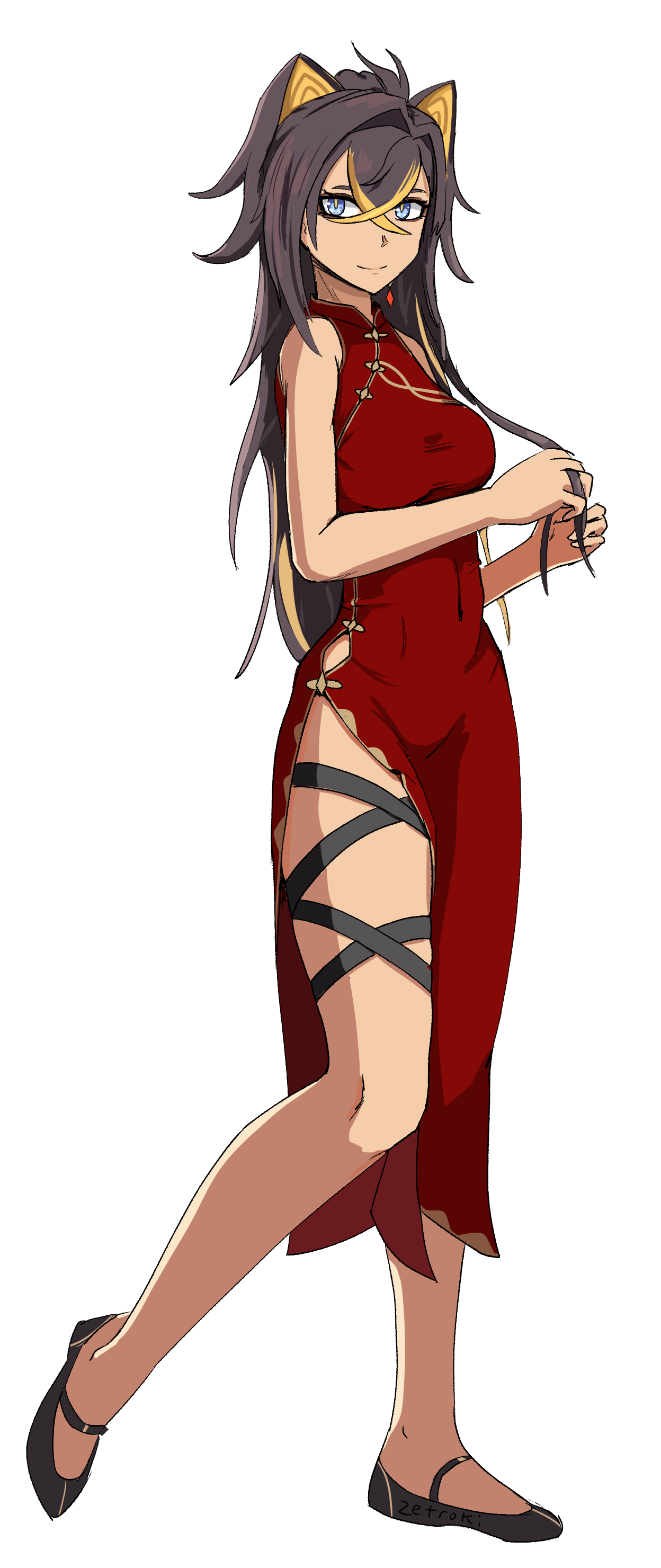 Drawing Dehya Daily until she comes home Genshin Impact HoYoLAB