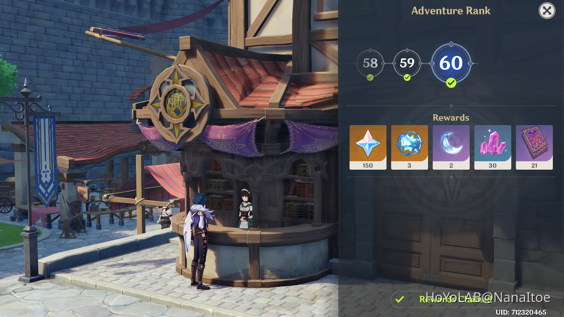 Adventure Rank 60 Genshin Impact | HoYoLAB