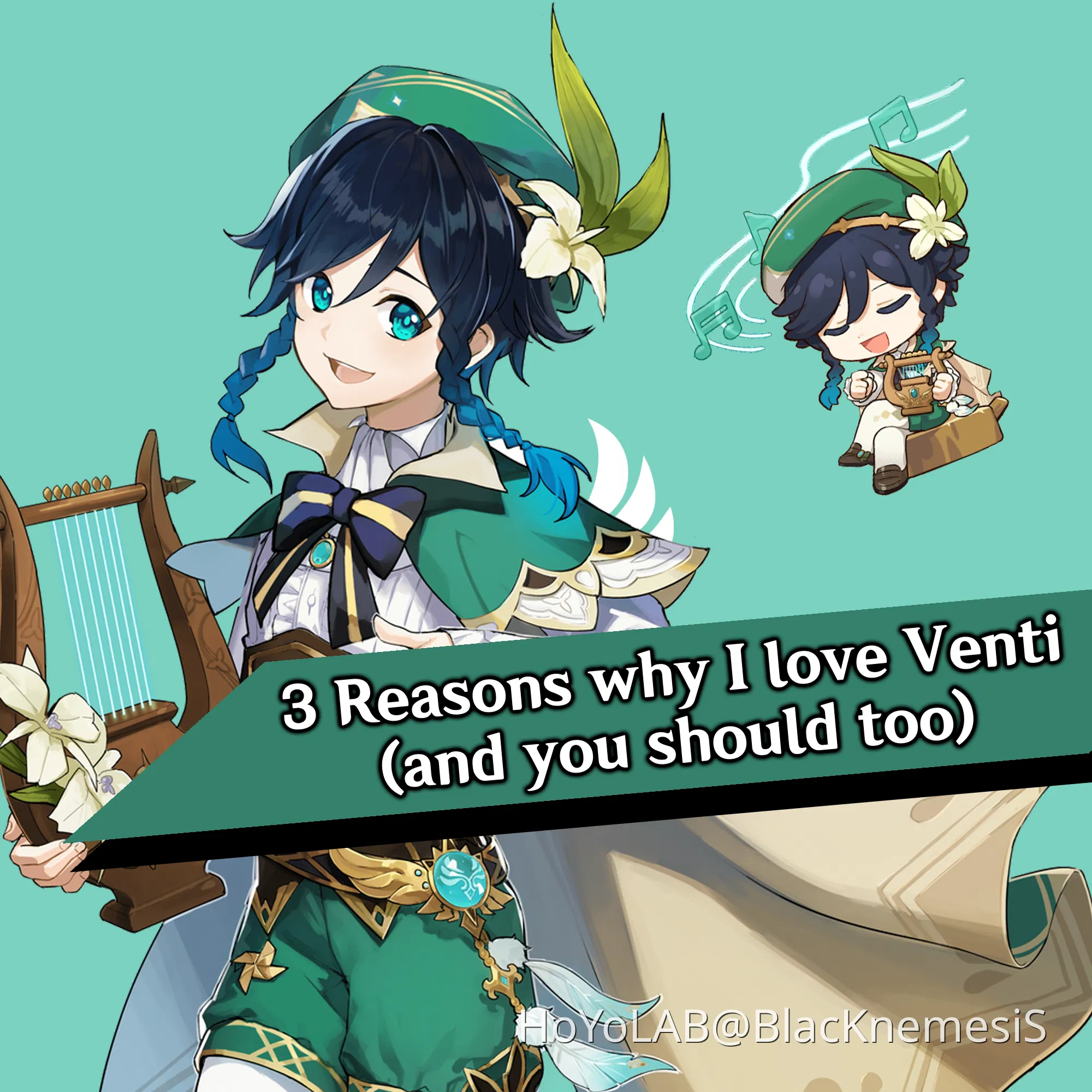 3 Reasons Why I Love Venti (an awful essay) Genshin Impact HoYoLAB