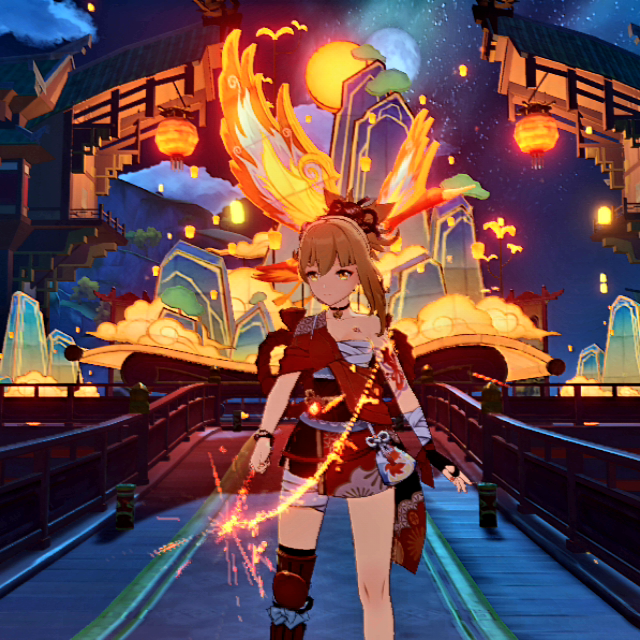 happy lantern rite!! Genshin Impact HoYoLAB