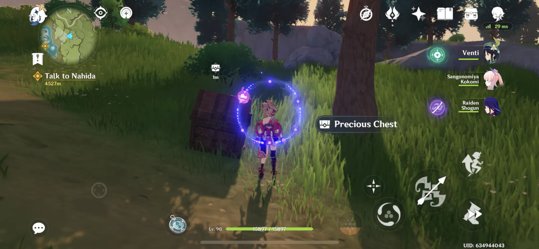 Finding a precious chest in mondstadt at at 56… Genshin Impact HoYoLAB