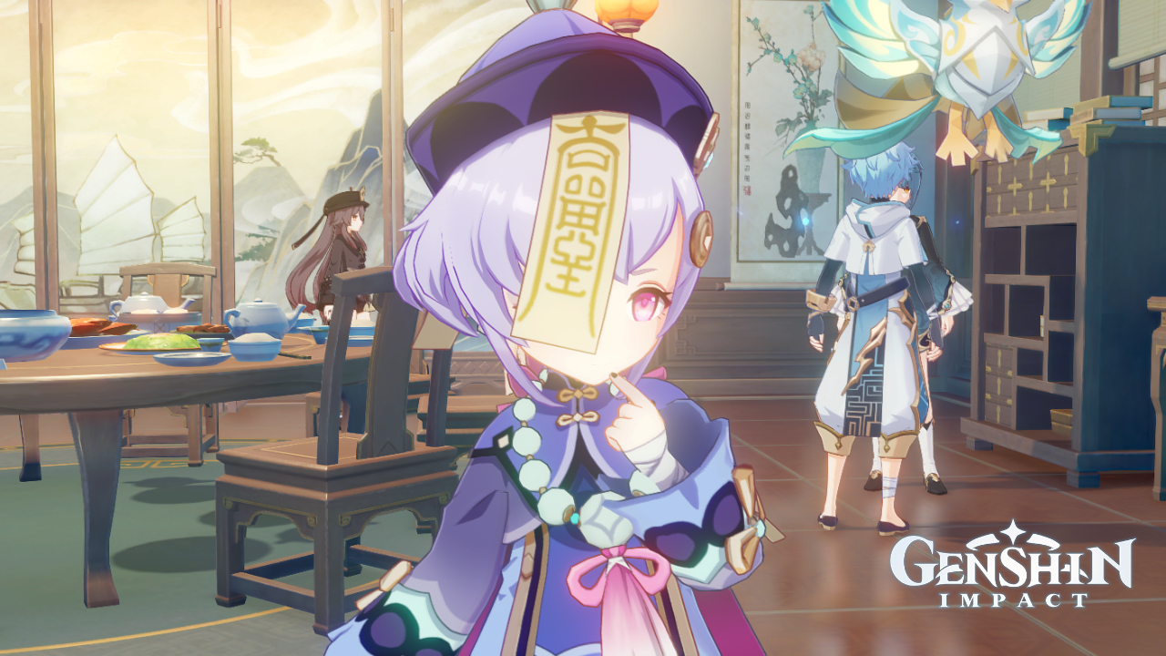 Qiqi "Does she really need to join us, Traveler?" Genshin Impact HoYoLAB