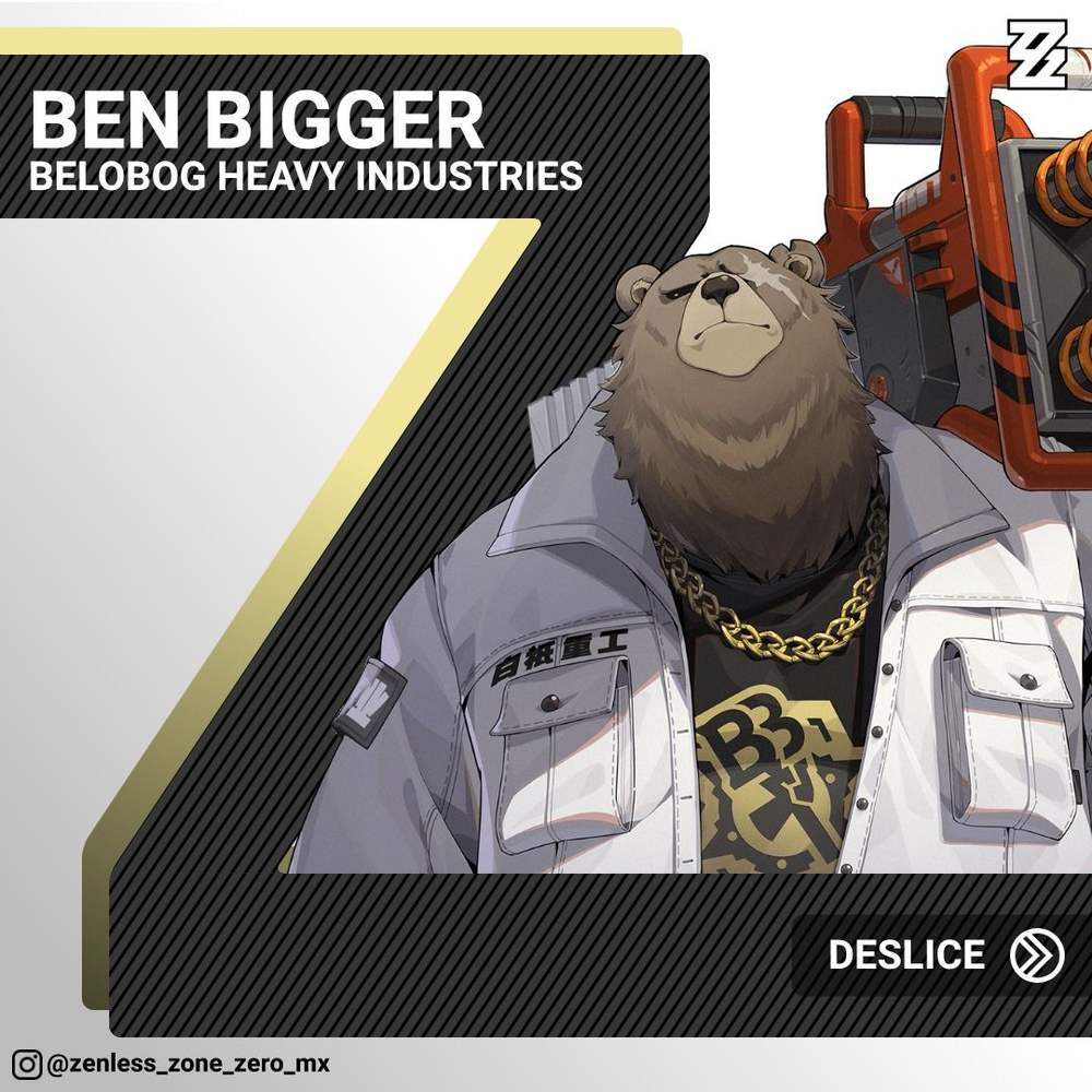 BEN BIGGER | INTRODUCCIÓN Zenless Zone Zero | HoYoLAB