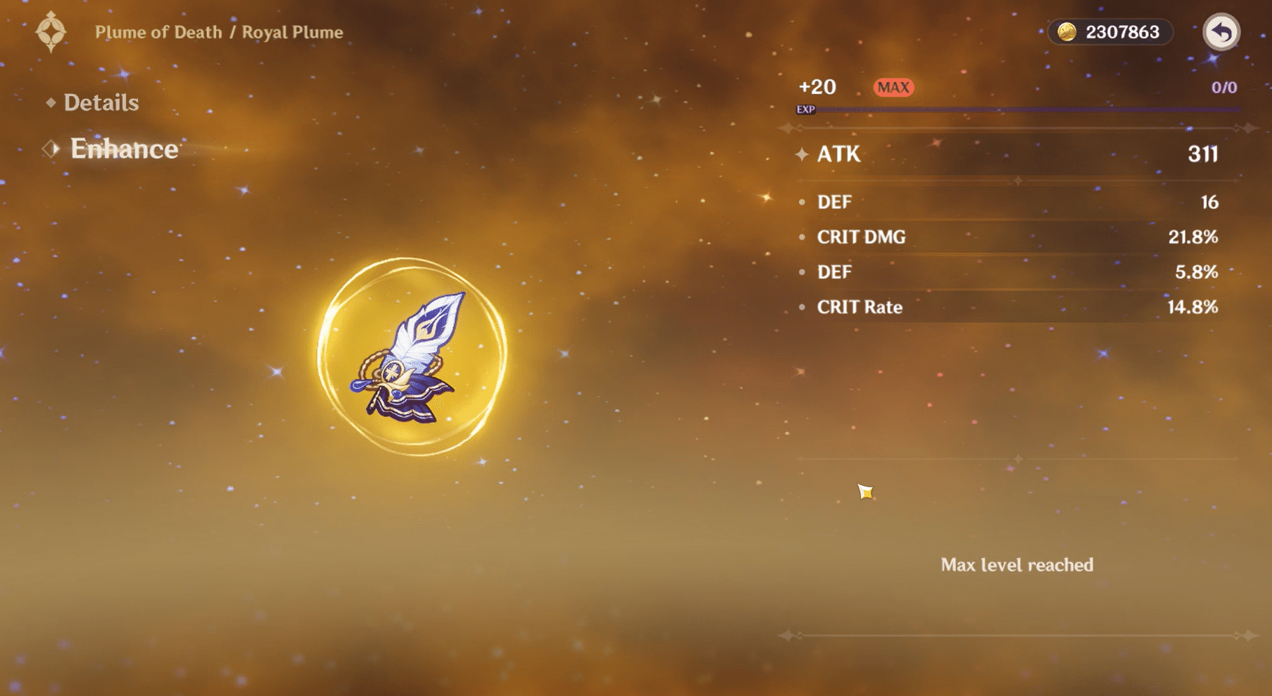 first 50 cv artifact! Genshin Impact HoYoLAB