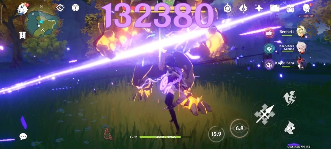 Raiden Ei no buff full Chakra Genshin Impact | HoYoLAB