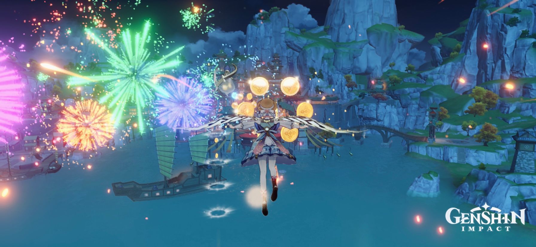 сияющие искры Genshin Impact | HoYoLAB