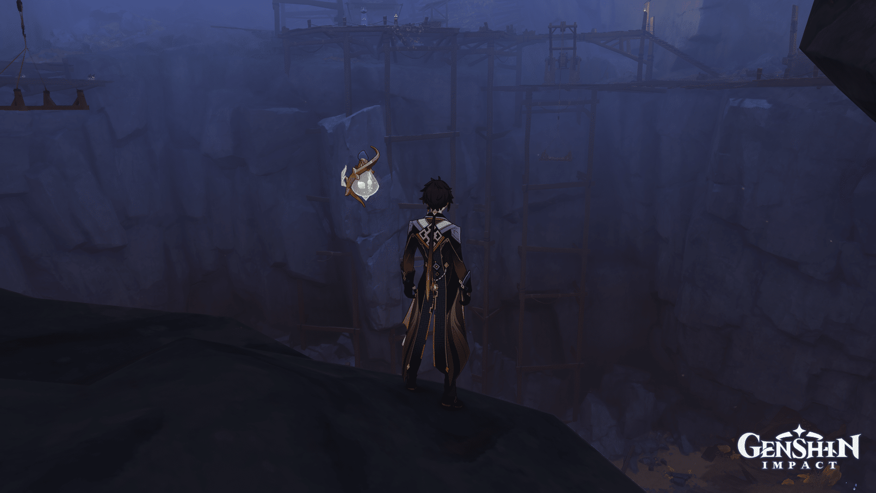 The Chasm map represents nine separate levels of depth all under each