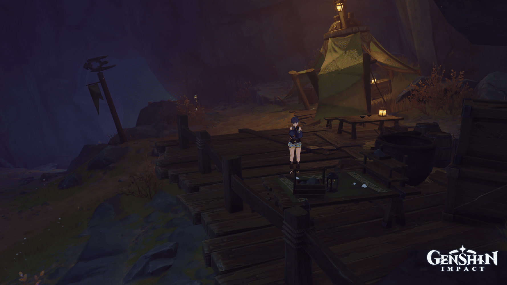 The Chasm map represents nine separate levels of depth all under each